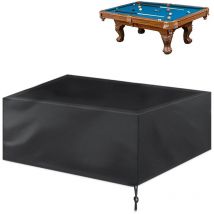 Ahlsen - Housse Billard Résistant à l'eau et Poussière Billard Housse de Protection Couverture Complète étanche 7 Ft, 225x116x82cm