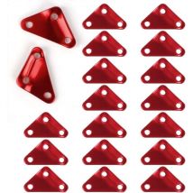 Huahao Tente Corde Tendeur De Corde 30 Pcs Tente Tente Tente Corde Tendeur Cordon Tendeur Cordon Ajusteur, Alliage D'aluminium Corde Tendeur Corde