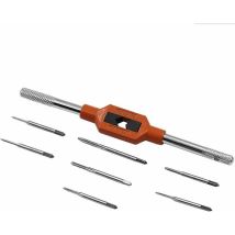 Kits Mini Main Vis Die métrique diy Outil perceuse kit d'enfilage de taraudage M1.1 M1,2 M1.4 M1.6 M1.8 M2 M2.5 réglable avec robinet Clé M1-8, étui