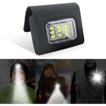 Ahlsen - Lampe frontale led à clip magnétique puissante rechargeable par usb - Étanche - Pour le jogging, la course à pied, la randonnée - Pour