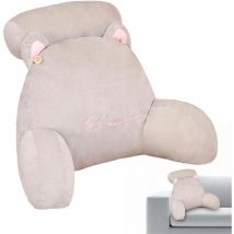 Lecture Repose-lit Lecture avec Accoudoir,Coussin Douillet pour Adultes,Coussin Cale Dos Canapé,Épaissir Coussin Lecture Coussin Cadeaux du Nouvel an