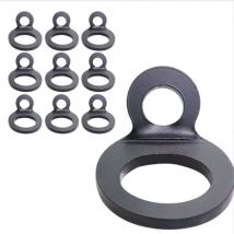 Lot de 10 Anneau Arrimage, Crochet o Remorque en Acier Inoxydable, Anneau de Fixation Anneaux d'arrimage en o pour Remorques, Voitures, Camions,