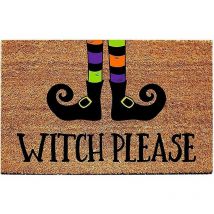 Ahlsen - Mateau De Porte De Bienvenue 60x40cm Mat Boots Lettre Bienvenue