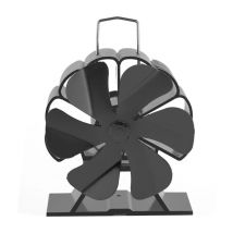 Ahlsen - Mini ventilateur de poêle/ventilateur silencieux pour la circulation de la chaleur/ventilateur de brûleur à bois/brûleur à bois Eco Fire Fan