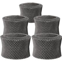 Pack de 5 filtros para humidificador Philips HU4801/01, HU4803/01, HU4811/10, HU4813/10, HU4814/10 - filtro de repuesto para FY2401/30 - Ahlsen