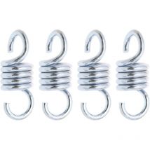 Ahlsen - Pack of Suspension Spring Hooks, Replacement Metal Swing Spring Hanging Hooks, Spring Hooks, Garden Accessories for Hanging Hammock Chairs,