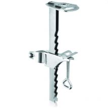 Ahlsen - Parasol holder made of galvanized steel – balcony holder for parasols – parasol holder for balcony (ø 25–32 mm – 1 piece)