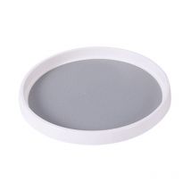 Ahlsen Plateau Tournant en Plastique pour Epices, 1 Pièce Plateau Tournant Epices Rangement Rond, Etagere a Epices Plateau Pivotant, Plateau Tournant