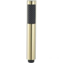 Ahlsen - Pommeau Douche Haute Pression Douchette à Main Laiton Ronde Pomme de Douche Anti Calcaire Economiser d'eau Douchette Douche G1/2,Titanium
