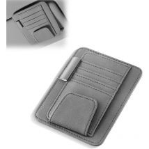 Porte-Lunettes de Voiture, Porte-Lunettes de Soleil pour Pare-Soleil de Voiture, Porte Lunette Voiture, Organisateur de Pare-Soleil de Voiture, pour