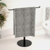 Porte-serviettes en forme de t Porte-serviettes de salle de bain, Porte-serviettes de salle de bain léger et porte-serviettes, Porte-serviettes de
