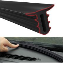 Protection Portiere Voiture, 160CM Joint Porte Voiture Portière de Voiture Protection Bord en Caoutchouc, Isolation Acoustique, Étanche à Poussière,