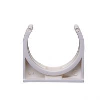 Pvc Eau Tuyau 50mm Pinces Clips Apte pour 50mm/1,97' od tv Plateaux Tubes Tuyau Cintre SuPPort Pex Tubes 100Pcs,blanc - Ahlsen