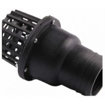 Ahlsen - Rückschlagventil, Wasserpumpe, Bodenventil, Rückschlagventil, 3 Zoll Bodenventil, Kunststoff-Duschkopf, Außendurchmesser 75 mm, 2 Stück