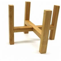 Rustic Primitives Bambus-blumentopfhalter Für Den Innen- Und Außenbereich, 16 Cm Innendurchmesser - Ahlsen