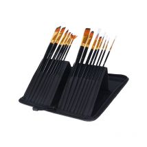 Ahlsen Satz mit 15 runden, spitzen Pinseln für Acryl-, Öl- und Aquarellmalerei, Künstlerpinsel für Kinder, Körper-, Gesichts-, Nagel-, Detail- und