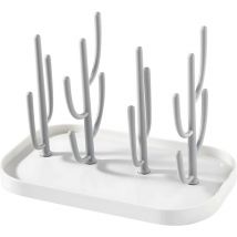 Séchoir Biberons Bébé, Égouttoir à biberon, Support de séchage de biberon, Egoutte-biberons Arbre, (Gris) - Ahlsen