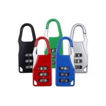 Serrure à Combinaison Coloré 5PCS Mini Cadenas à Combinaison Réinitialisables, Petit Cadenas Code 3 Chiffres Antivol Combination Lock Cadenas de