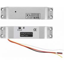 Serrure magnétique électrique 1000KG, serrure électrique de porte de baisse de contrôle d'accès d'entrée de porte à induction DC12V pour système de