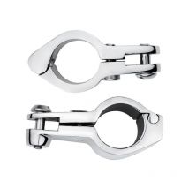 Set de 2 bateaux top articulé mâchoire slide Mount, bateau top menton slide / top cap Yacht accessoires extérieurs Eye end Heavy Duty Ship Hardware