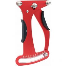 Ahlsen - Spoke Tension Meter, Aluminum Alloy Measuring and Adjustment Tool, Durable Bicycle Wheel Tool, Bike Accessories - Red, Free Size