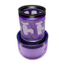 Ahlsen - Staubsaugerfilter, V12 Slim Akku-Staubsaugerfilter, Lila