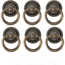 Ahlsen Stück Vintage-Möbelgriffe, antike Schubladengriffe, Bronze-Türgriffe für Möbel, Schränke, Kommoden, Schranktüren
