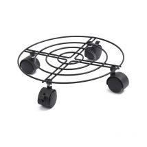 Support à roulettes pour Pot de Fleur Chrome i Porte Plante pour l'intérieur, Chrome i Support Roulant - Ahlsen