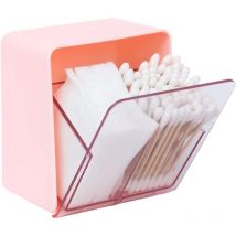 Support en Coton-Tige, Porte-bidon Rangement Multifonctionnel à 2 Fentes pour Ranger Les tampons Maquillage en Boules Coton-Tige - Ahlsen