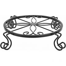 Support pour plantes en pot en fer, support pour fleurs en fer de 236 cm, support pour plantes, support pour plantes rondes, adapté au jardin