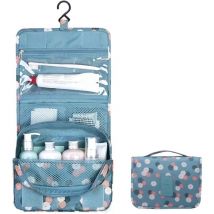 Ahlsen - Wasserdichter, faltbarer Kulturbeutel für Damen, tragbarer multifunktionaler Kulturbeutel, verschicken Sie eine süße kleine Tasche (Daisy
