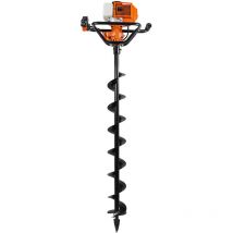 Boudech - Perforadora de gasolina de 72cc con broca de 100mm