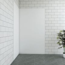 Aica 400x900x2100mm Large Bathroom Aluminum Shower Wall Panel Cladding 2Pcs