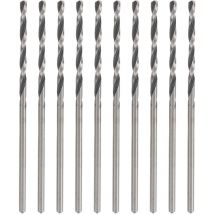 Aiducho - 10 Pièces 1.6mm hss Forets, Foret Hélicoïdal à Tige Droite Forets de Bijoux, Perceuse à Main pour Bijoux Perles de Perle Poinçon Outils de