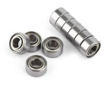 AIDUCHO 10 pièces en acier Double blindé 685ZZ roulements à billes miniatures Mini roulement 5x11x5mm adapté pour imprimante 3D, quadrirotor ou