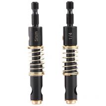 2pcs Forets à Charnière Noirs Foret à Centrage Automatique 5 Mm Et 1/4 ′′ Forets à Charniere Alésage - Aiducho