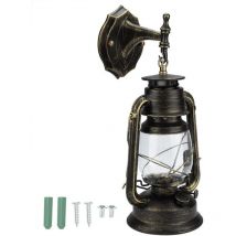 Aiducho - Applique Murale Rétro Vintage Style led Lampe Suspendue Lumière Rustique Bronze Extérieur Éclairage De Style Industriel Luminaire Vintage