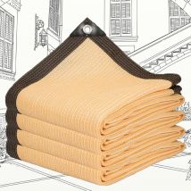 Aiducho - Brise Vue Balcon Vue Jardin Exterieur, Brise-Vue Jardin de 2x2m Toile Ombrage de Protection Solaire Rectangulaire à 90% Anti uv en Voile