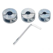 Aiducho - Butées De Profondeur Pour Forets ø 6 8 10 Mm - Clé Hexagonale Incluse - 3 Pièces