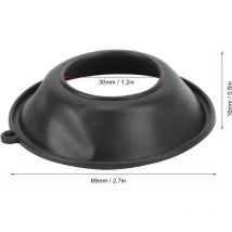 Aiducho - Diaphragme De Vide De Carburateur, Membrane à Membrane Sous Vide Pour Carburateur Membrane Sous Vide En Caoutchouc Carb Remplacement Pour
