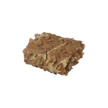 Filet de Camouflage Parfaits pour Chasse, Ombrage,Camouflage Décoration,Parasol,Terrasse Protection Solaire, Sable, 5x5m - Aiducho