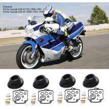 Aiducho - Kit De Reconstruction De Carburateur, 4 Ensembles De Pièces D'entretien De Kit De Réparation De Carburateur De Moto Pour Suzuki Gsx‐R