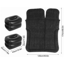 Aiducho - Matelas Gonflable pour Voiture SUV,Matelas Voiture,, Matelas Gonflable Plus épais pour Les Voyages,pour siège arrière de Voiture Mobile, Le