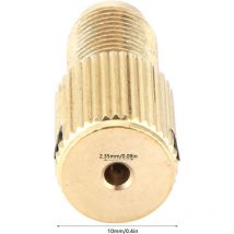 Mini Mandrin Auto-Serrant, Mini Mandrin De Perceuse à Perceuse Électrique Capacité De Serrage 0,3 à 3,4 Mm (2.35mm Trou), Accessoires De Mini