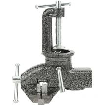 Aiducho - Mini Pince En Fonte à 360 Degrés, 65mm, Matériel D'étau, Outils Manuels, Perceuse, Presse, Accessoire D'atelier