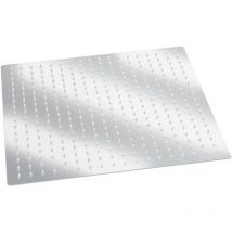 Aiducho - Pommeau De Douche Carré Ultra Fin En Acier Inoxydable, Tête De Douche à Haute Pression Anti-Calcaire, Ultra-Mince Tête De Douche Pluie, 40