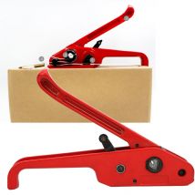 Ruban Manuel de Cerclage Tendeur Emballage Pince Cercleuse Machine Etanchéité Combinaison Outil Reliure Liaison Cutter pour 1619mm pet/pp