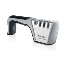 Start - Aiguiseur de couteaux professionnel, aiguiseur de couteaux de cuisine 4 en 1 et aiguiseur de ciseaux, aiguiseur de couteaux avec caoutchouc
