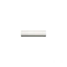 Tuyaux en réseau pour poêles de cheminée en acier en porcelaine 100cm white - white