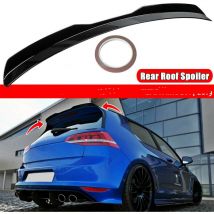 Aileron de toit arrière de voiture Extension Lip Spoiler de coffre arrière Aile pour Volkswagen VW Golf 7 MK7.5 VII Standard R-line 2014-2019